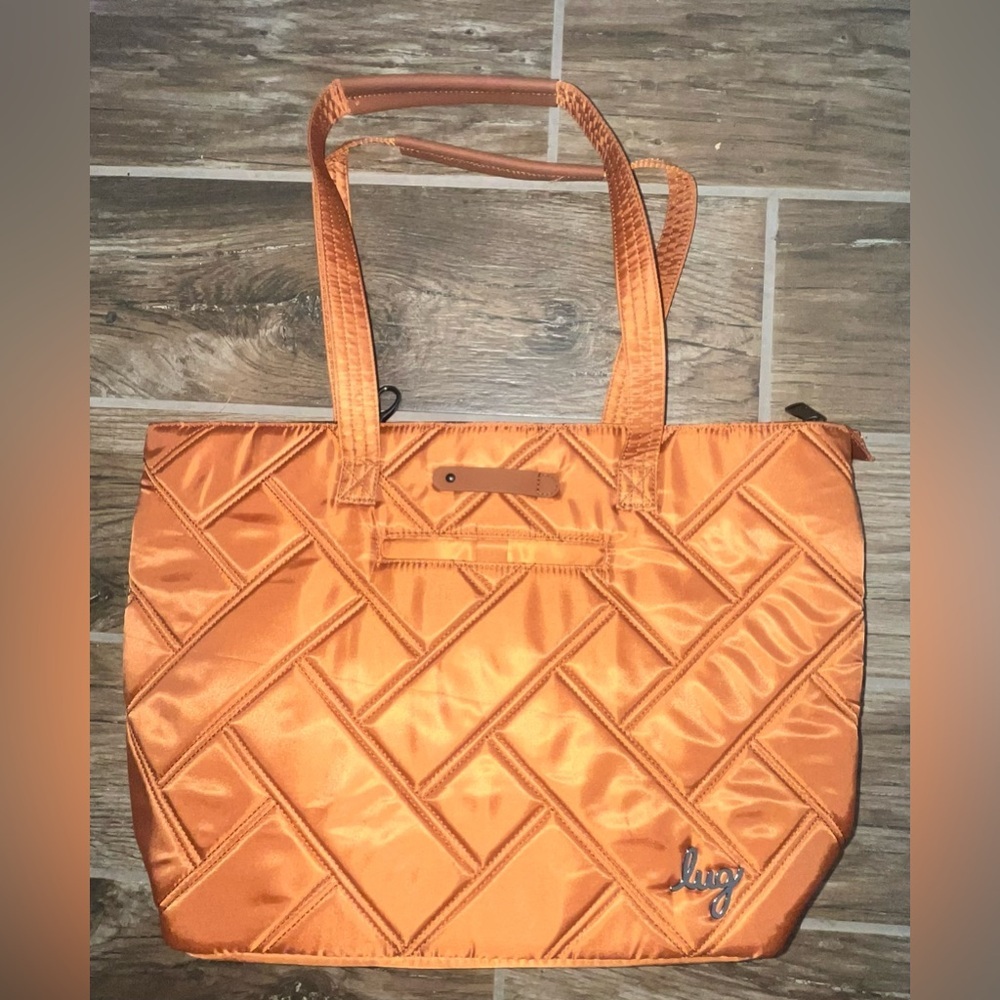 Lug Skyliner Tote Bag in Copper - Picture 1 of 8